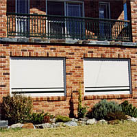 slimline roller shutter